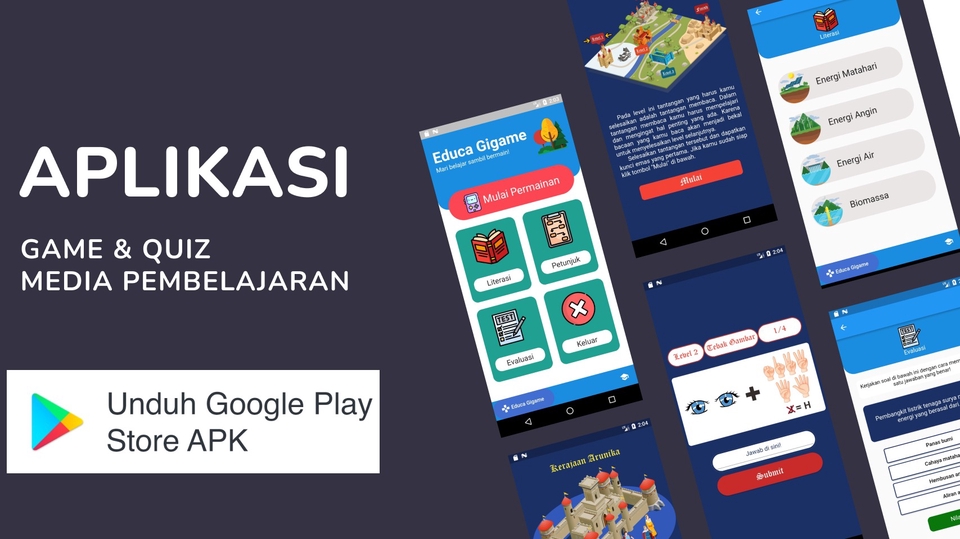 Game mobile untuk meningkatkan keterampilan berpikir